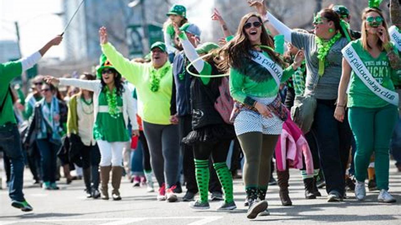 Patrick&#039;s Day Parade In Chicago, Illinois., 2024