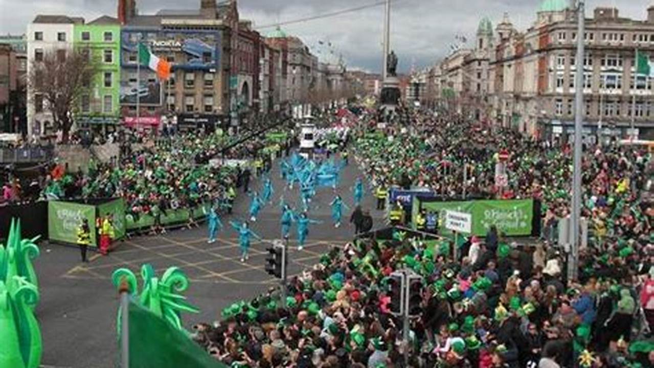 Patrick’s Day Parade In Dublin, Ireland., 2024