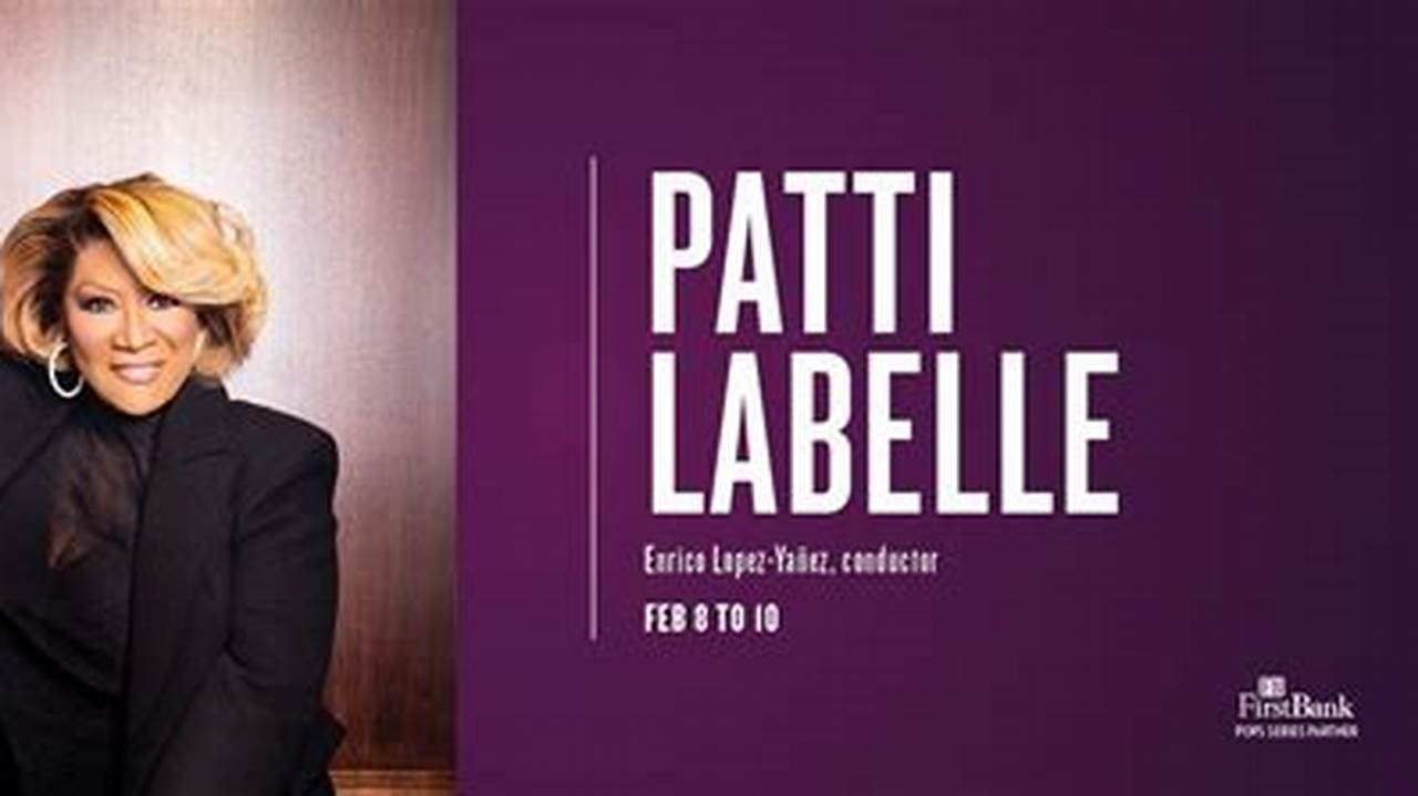 Patti Labelle With The Nashville Symphony At Schermerhorn Symphony Center, 2024