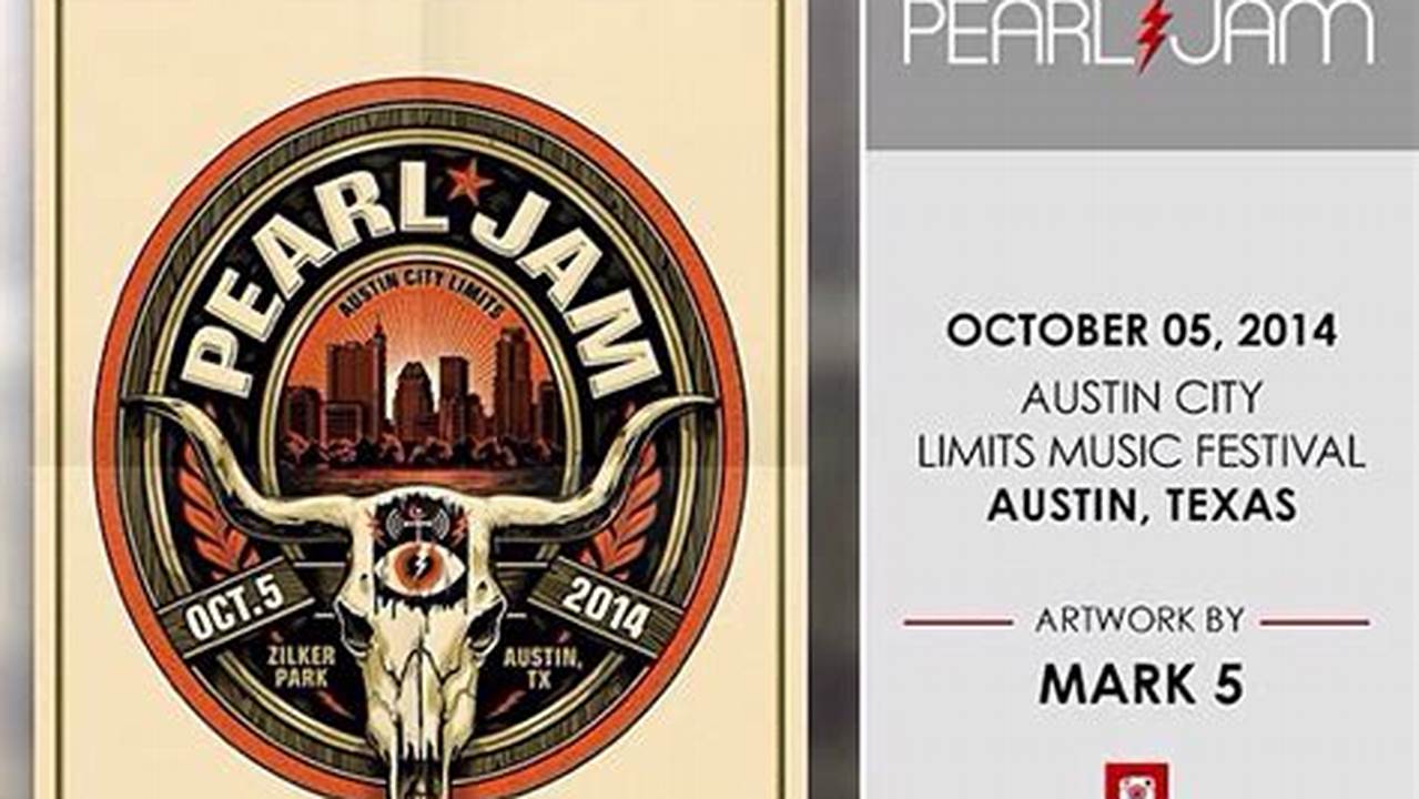 Pearl Jam Austin Tx 2024