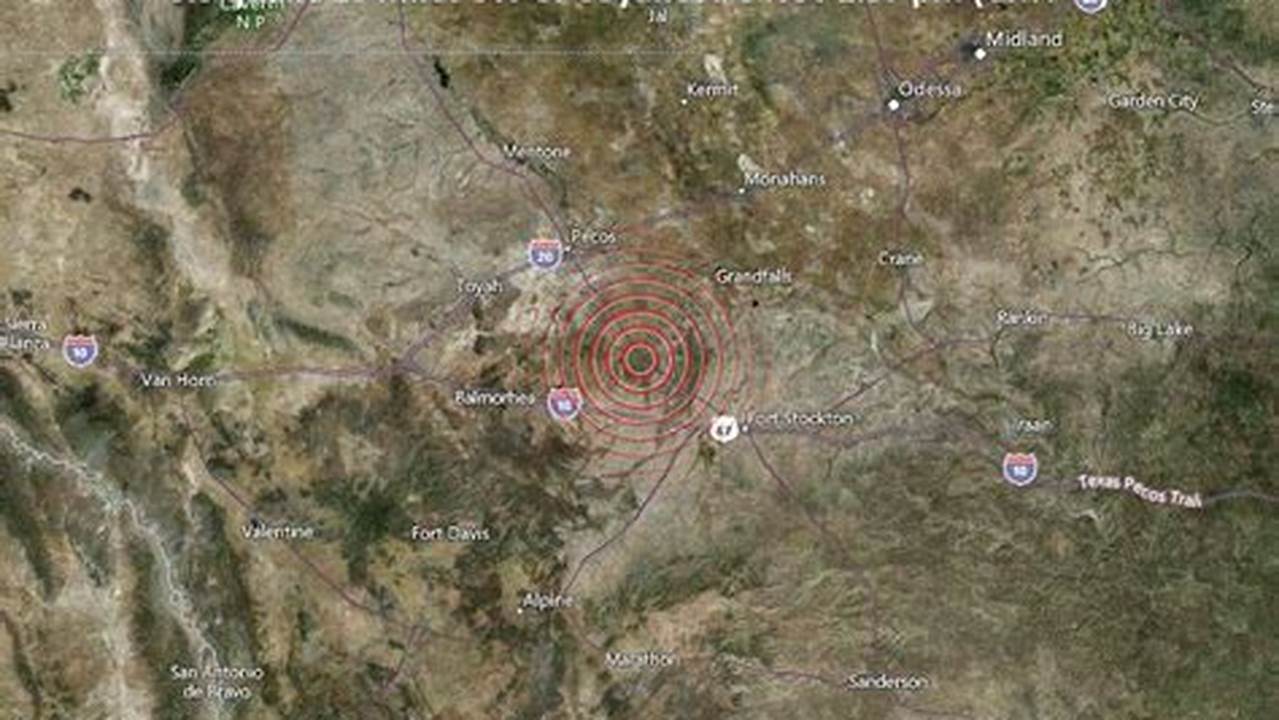 Pecos Earthquake November 2024