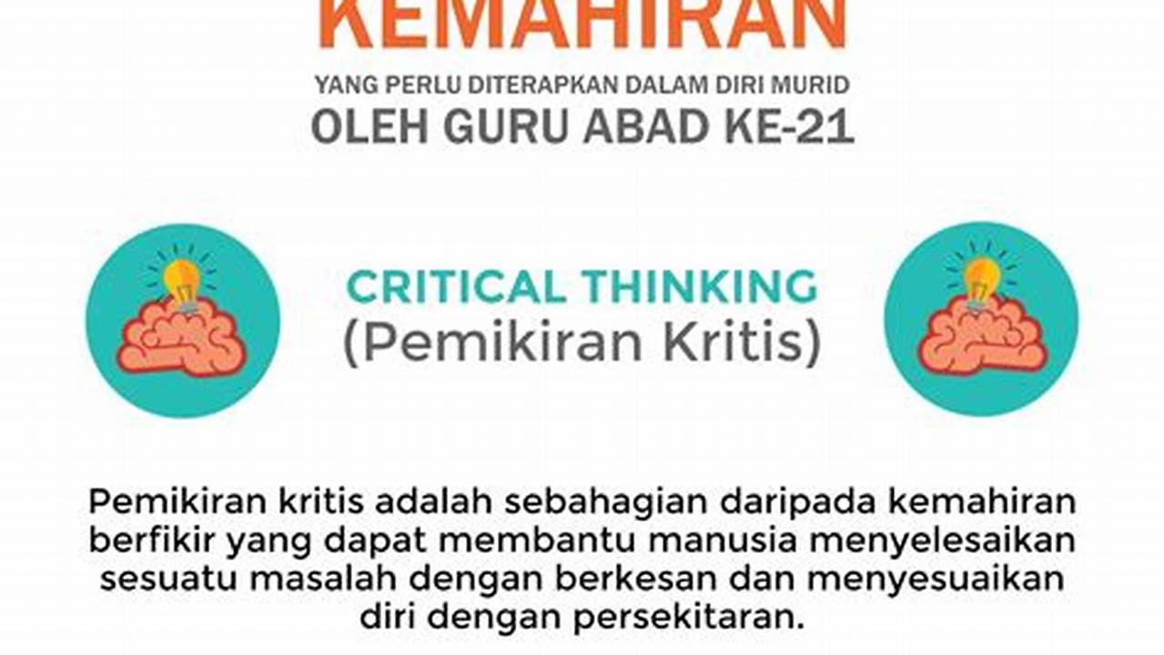Pemikiran Kritis, Pendidikan