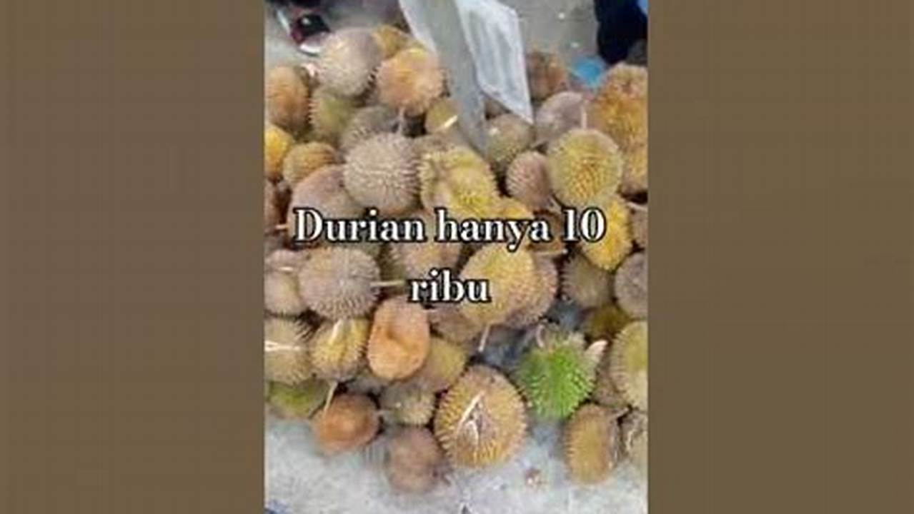 Pemilihan Durian, Resep4-10k