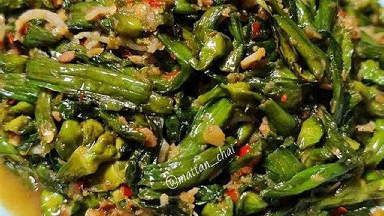 Pemilihan Genjer Yang Tepat, Resep6-10k