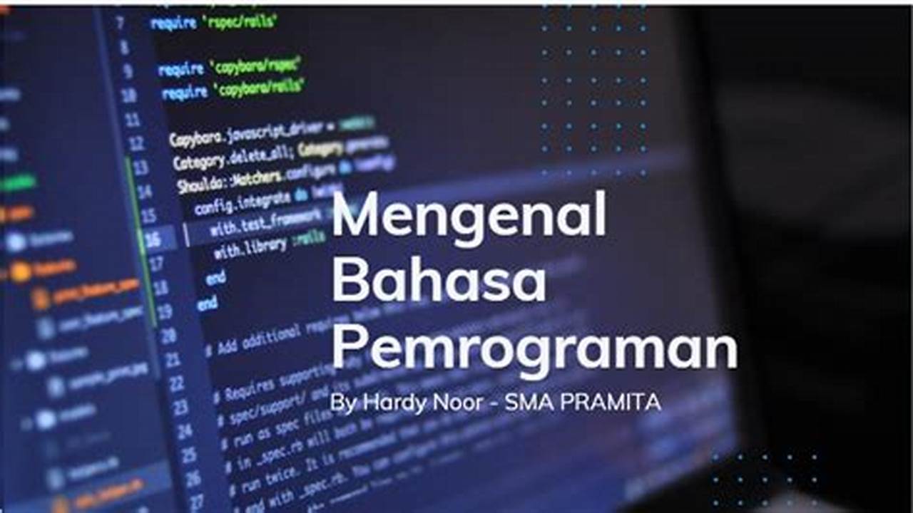 Pemrograman, Informatika