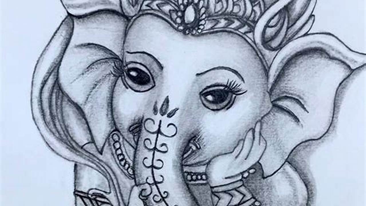 Pencil Drawing Ganpati: A Step-by-Step Guide for Beginners
