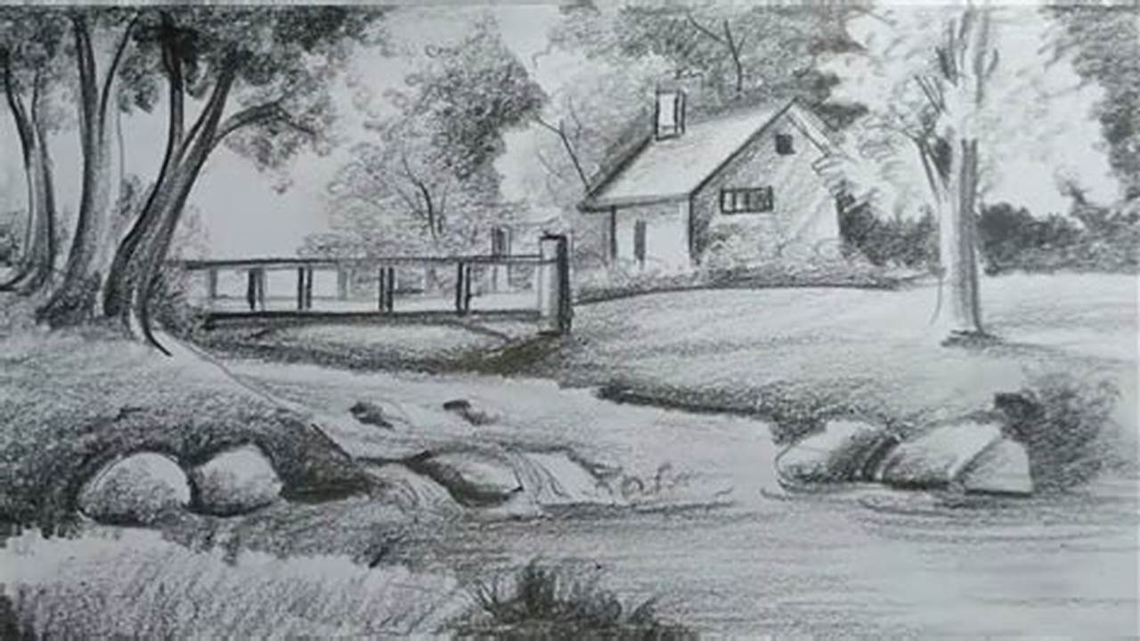Pencil Shading Landscapes for Beginners