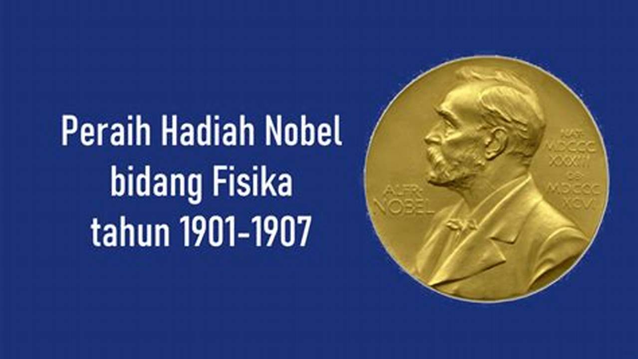 Penerimaan Hadiah Nobel, Peraih Nobel