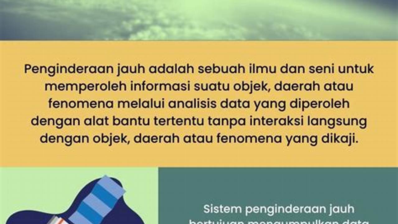 Penginderaan Jarak Jauh, Manfaat