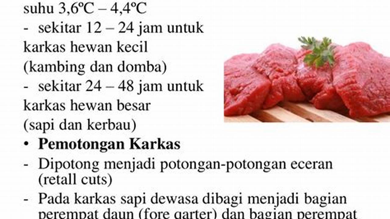 Pengolahan Daging, Resep4-10k