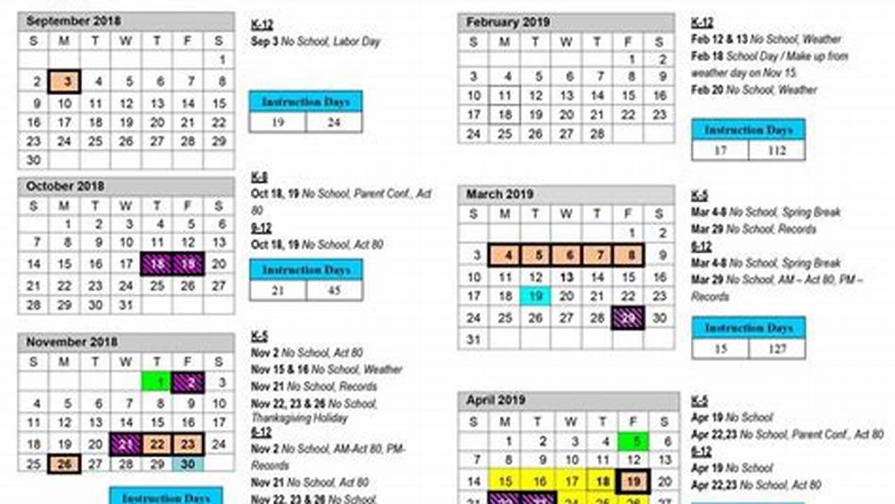 Penn College Academic Calendar 2024-25