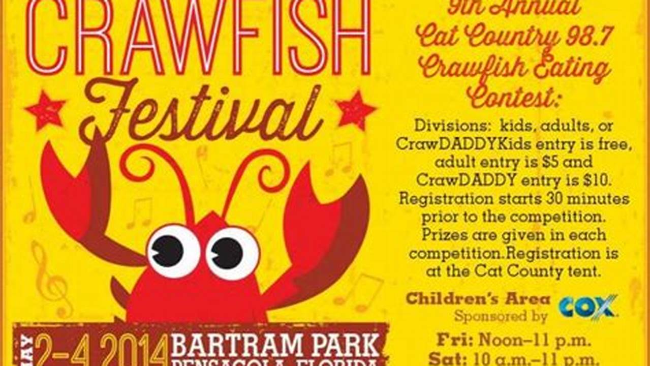 Pensacola Crawfish Festival 2024