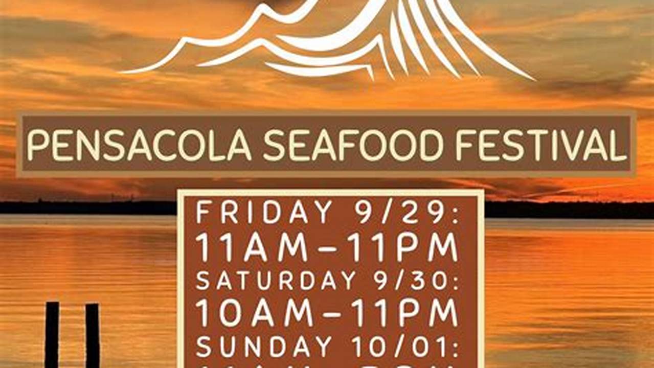 Pensacola Seafood Festival 2024 Dates