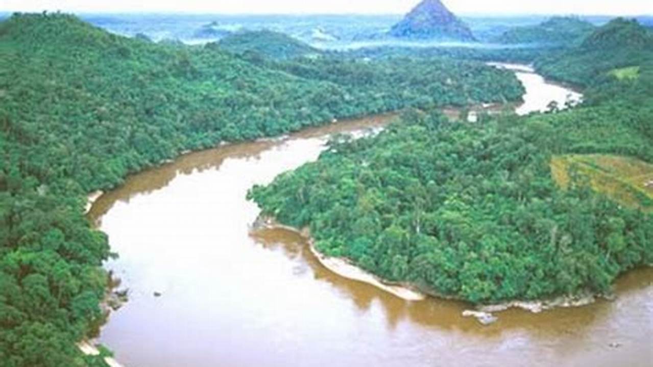 Penting Bagi Iklim Regional, Sungai Terpanjang