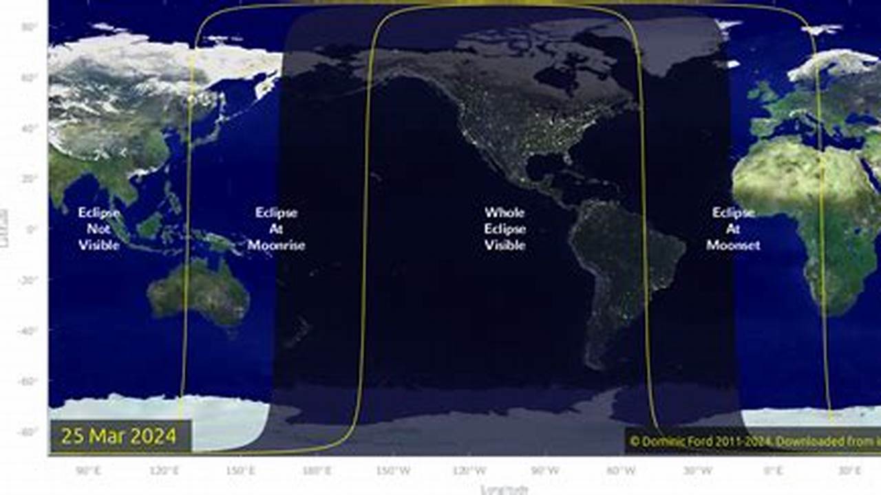 Penumbral Lunar Eclipse Visible In Roanoke Rapids On Mar 25;, 2024