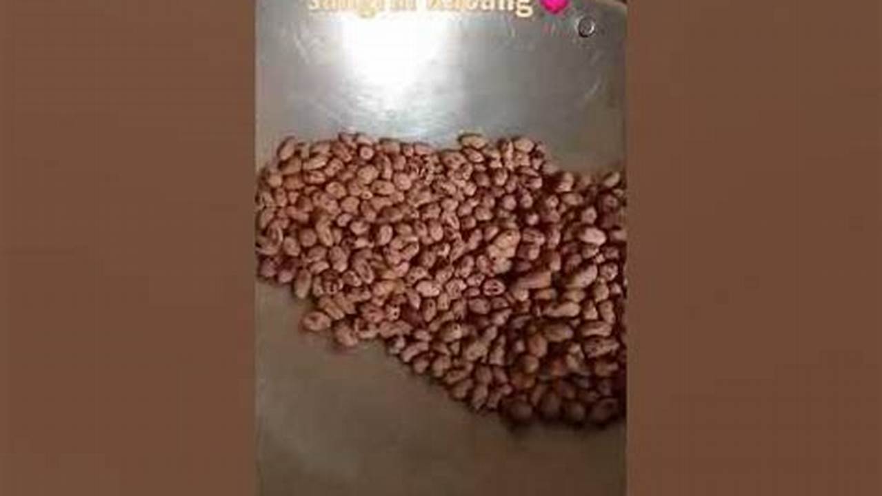 Penyangraian Kacang, Resep6-10k