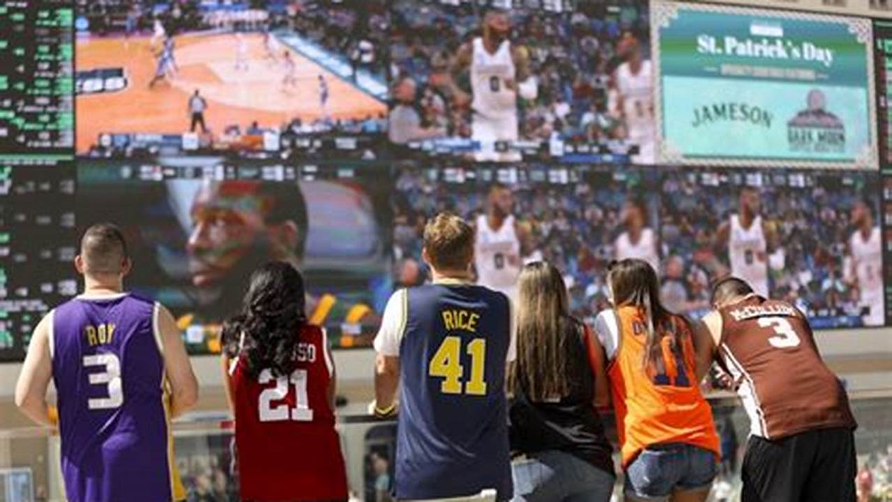 People Watch Ncaa College Basketball Tournament Games During March Madness At Circa Thursday, March 17, 2022., 2024