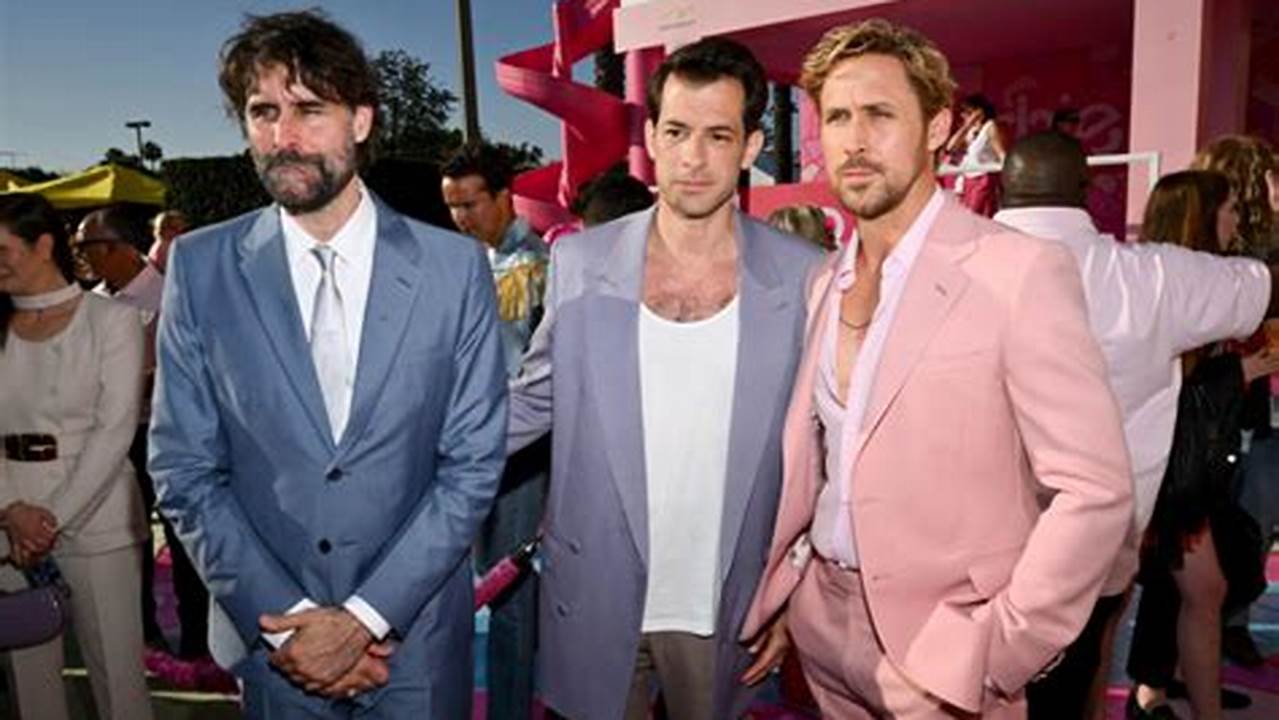 Performers Ryan Gosling With Mark Ronson And Andrew., 2024