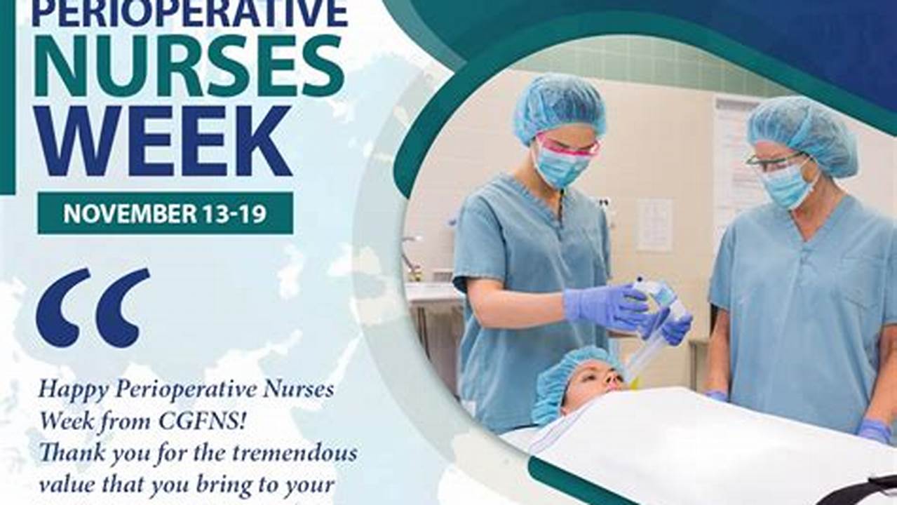 Perioperative Nurses Week 2024 Poster