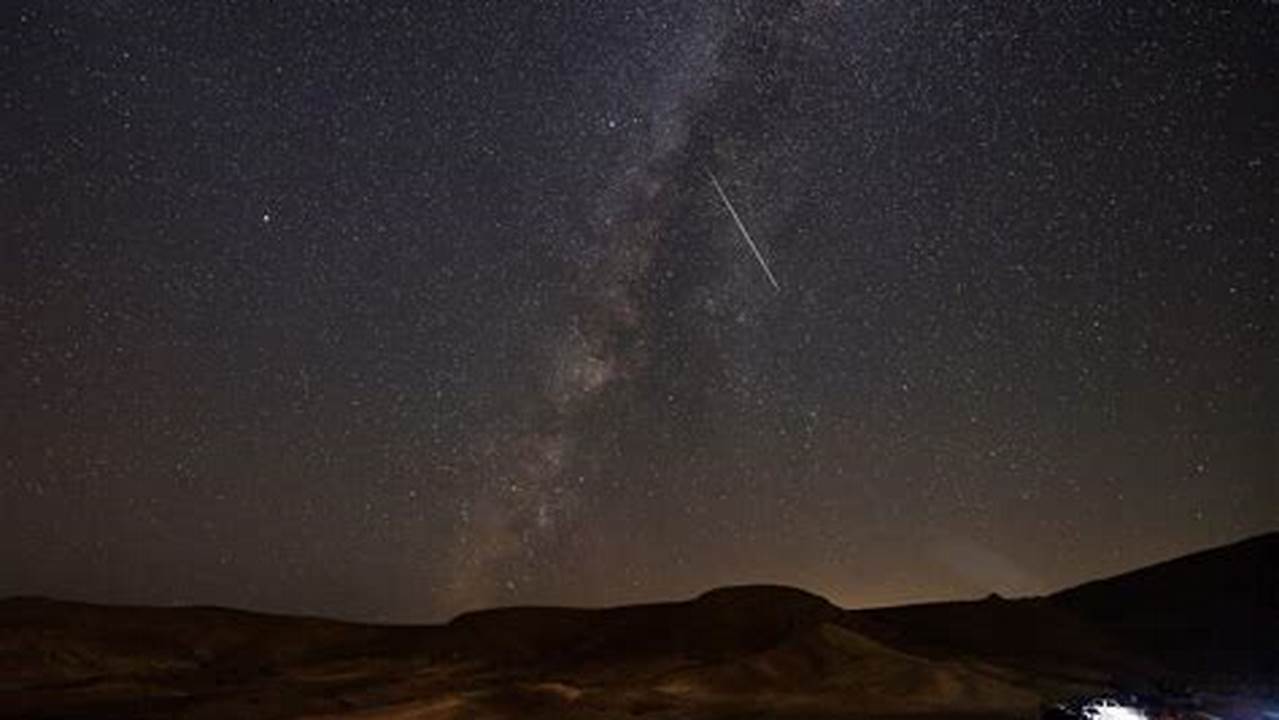 Perseids Meteor Shower 2024 Negev