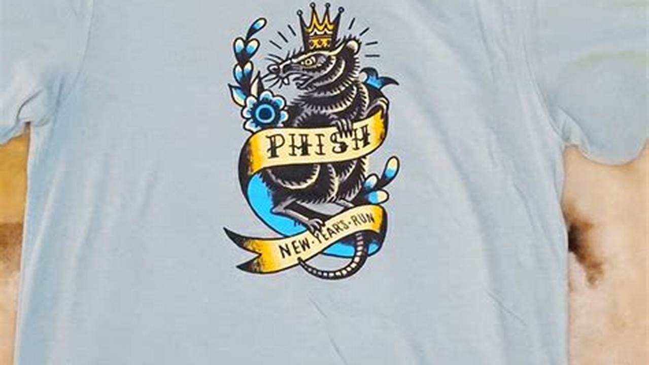 Phish New Years 2024 Merchandise