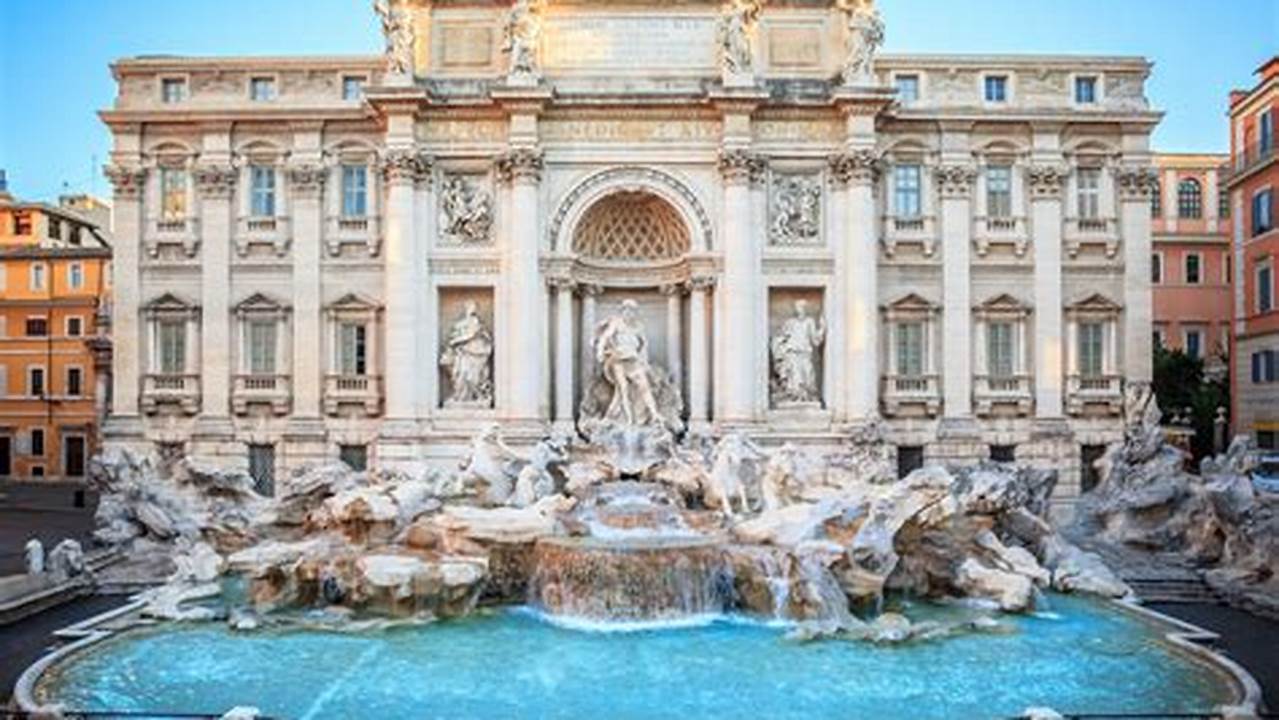 Photo Of Trevi Fountain In Rome Italy