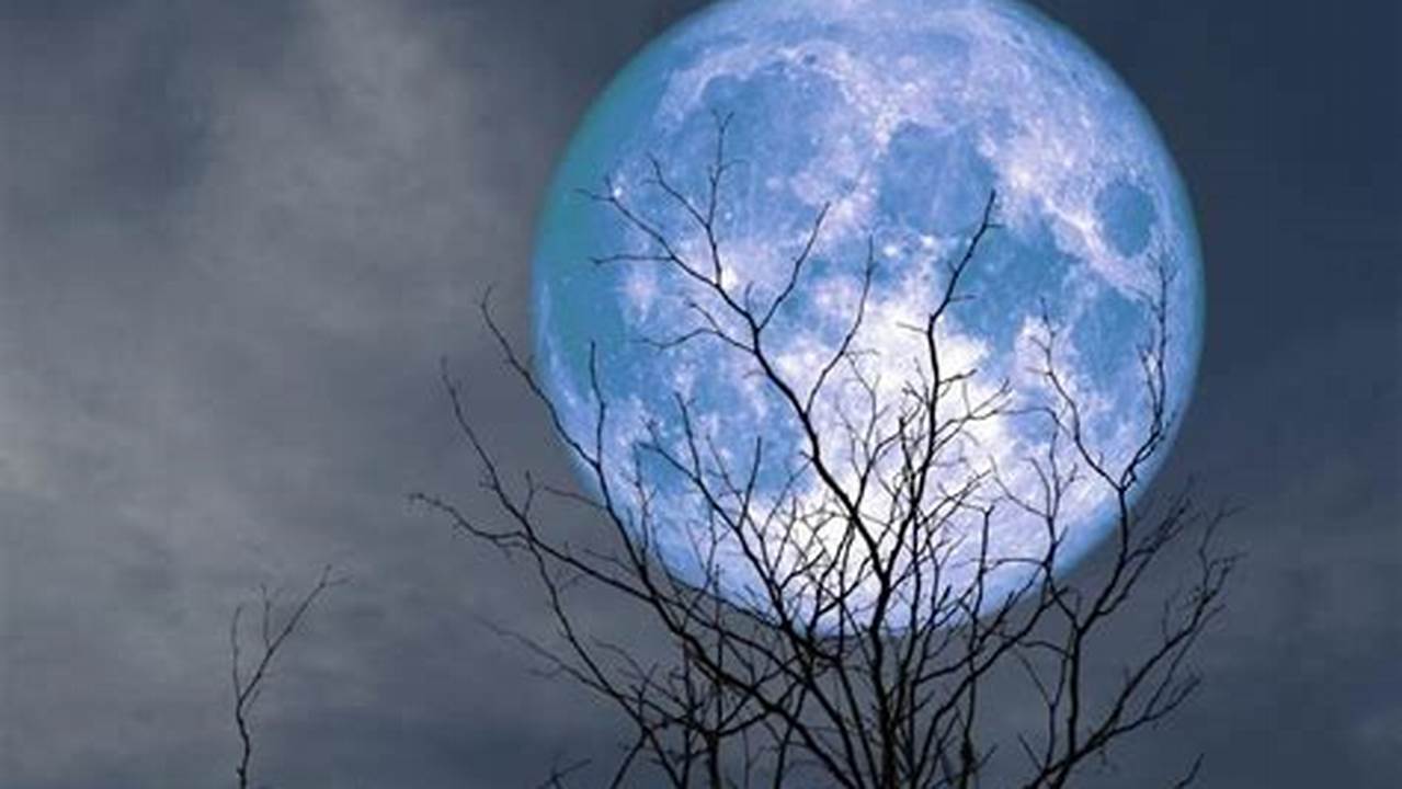 Pictures Of The Blue Moon 2024