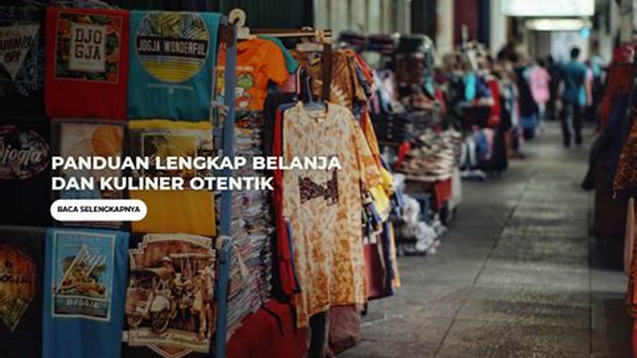 Pilihan Belanja Lengkap, Kuliner