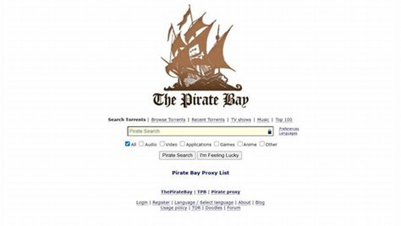 Pirate Bay September 2024