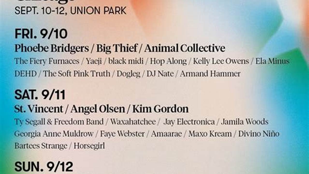 Pitchfork Music Festival Has Announced Its 2024 Lineup, Featuring Carly Rae Jepsen, Alanis Morissette, Black Pumas And More., 2024