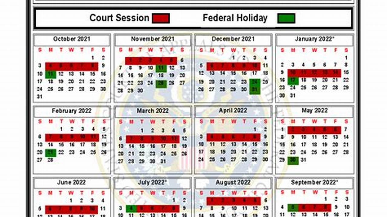 Pittsburg Court Calendar