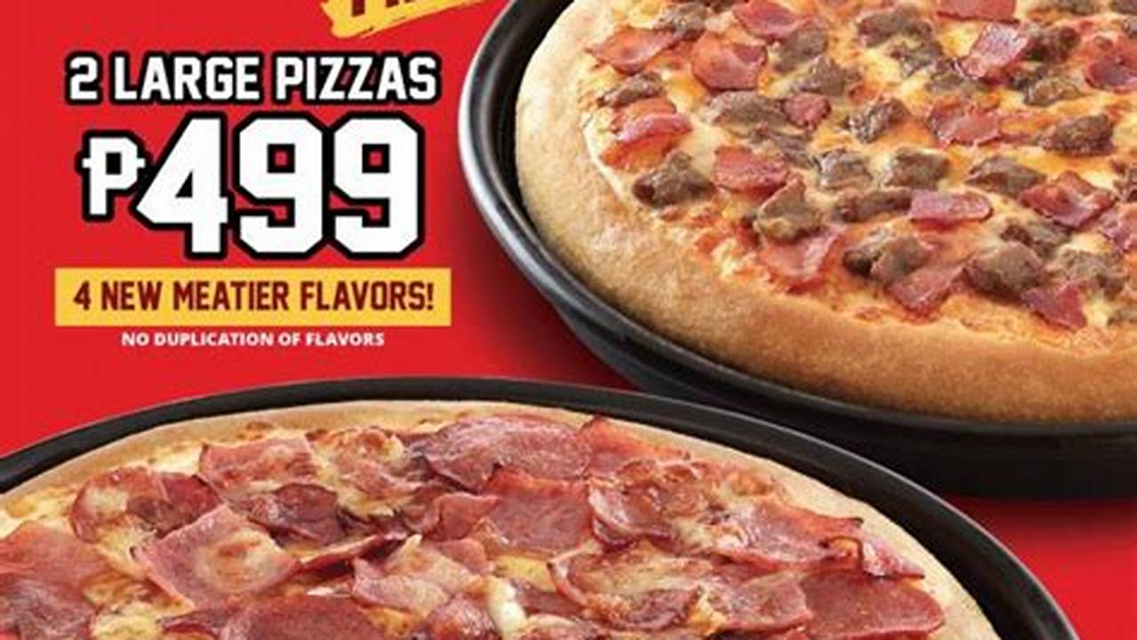 Pizza Hut Specials 2024