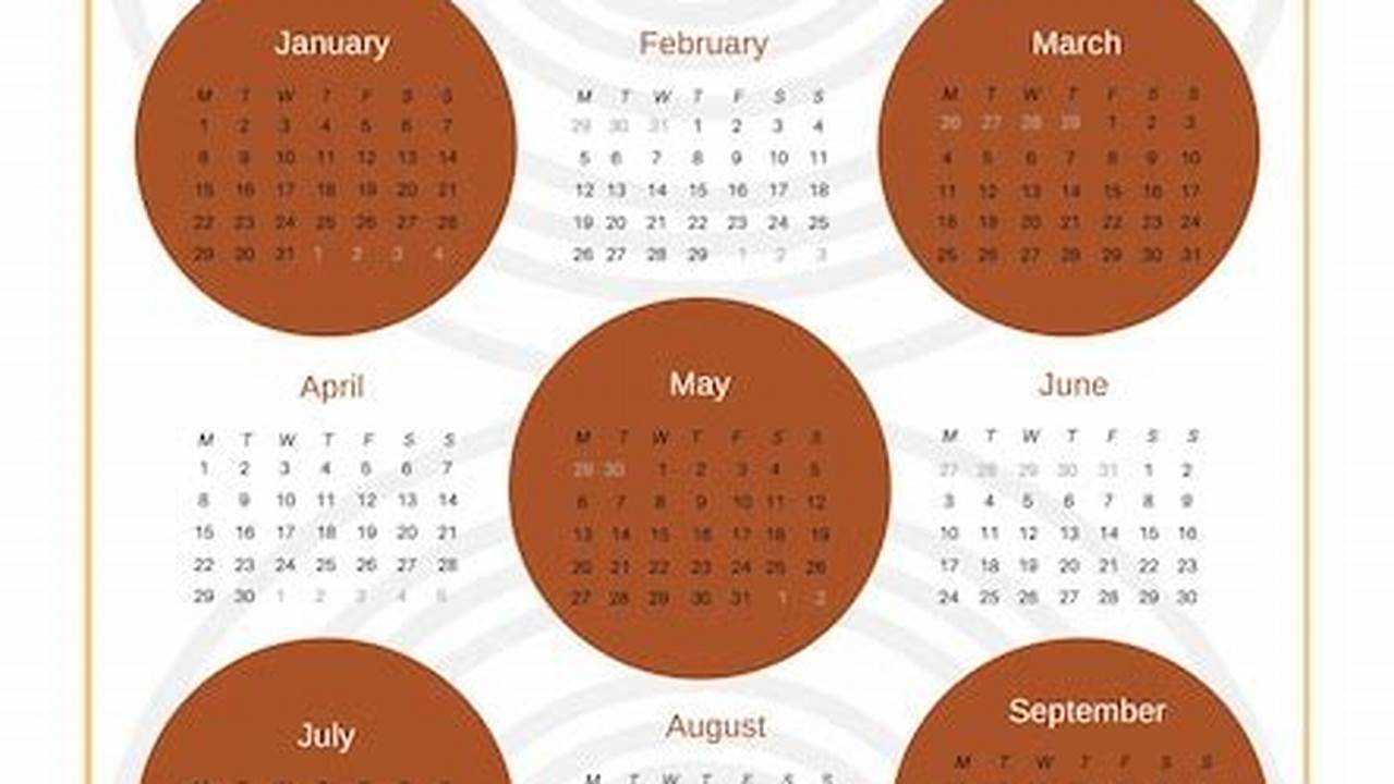 Plan Ahead With These 2024 Calendar Designs