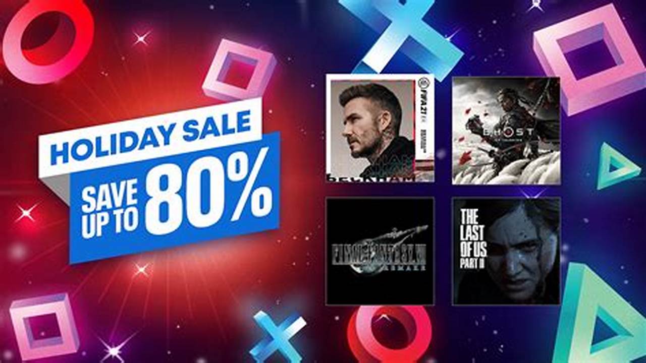 Playstation Store Holiday Sale 2024