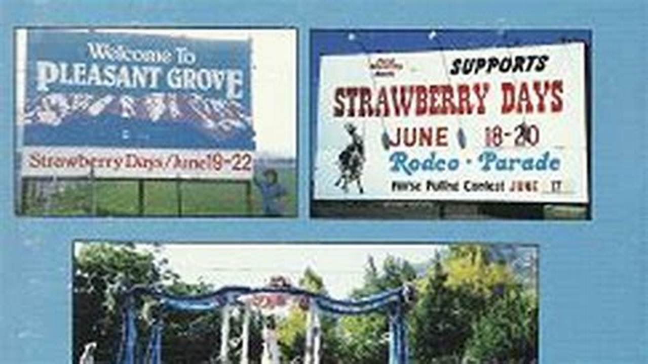 Pleasant Grove Strawberry Days Parade 2024