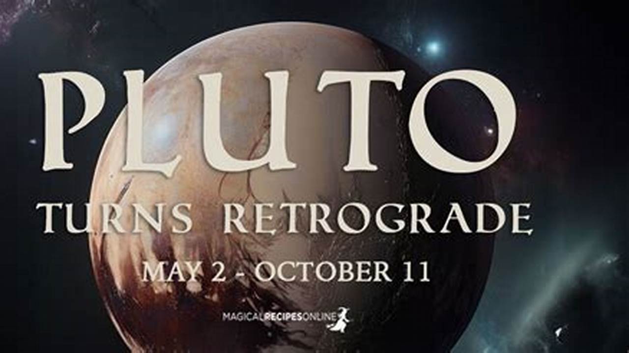 Pluto Retrograde 2024