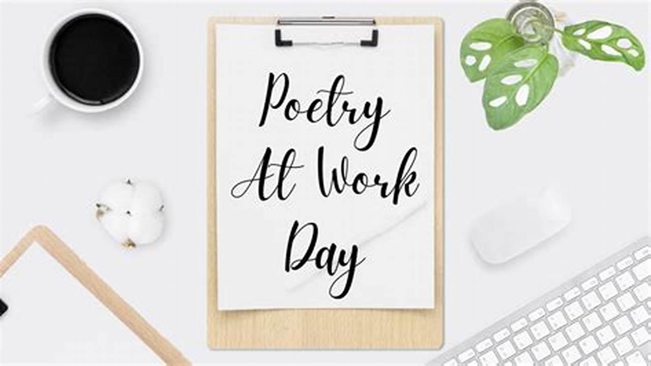 Poetry At Work Day 2024