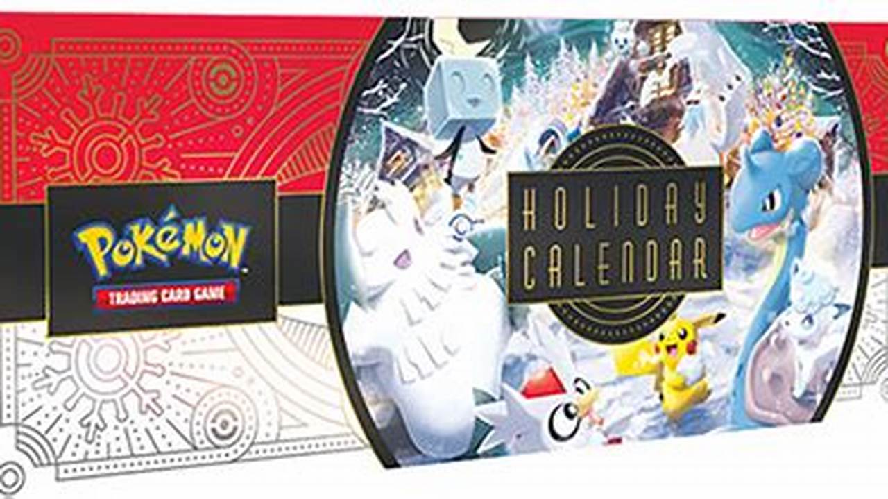 Pokemon Trading Card Game: Holiday Calendar 2024