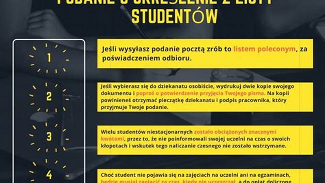 Politechnika Poznańska Dokument O Skreslenie Z Listy Studentów