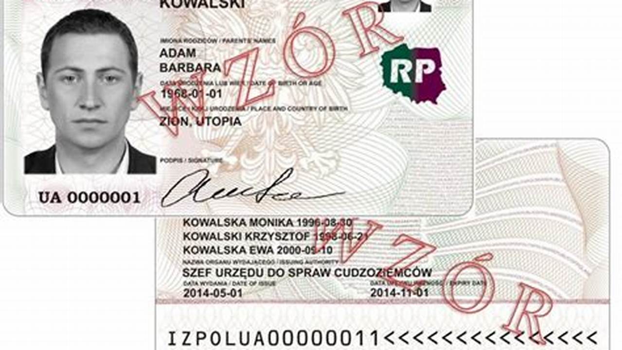 Polski Dokument Tożsamości Cudzoziemca Ustawa O Cudzoziemcach