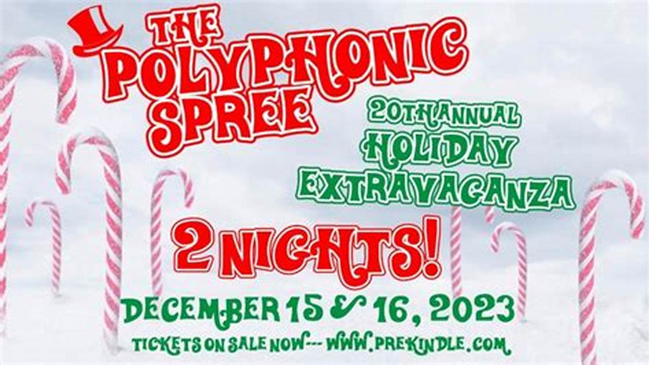 Polyphonic Spree Christmas 2024