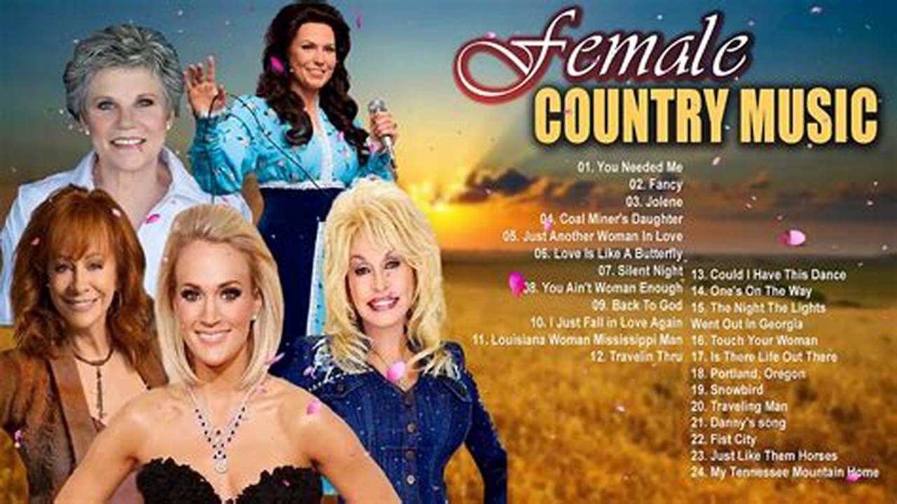 Popular Female Country Songs 2024