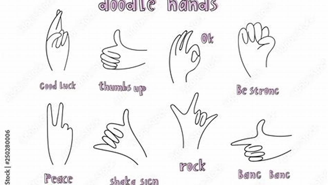 Popular Hand Gestures 2024