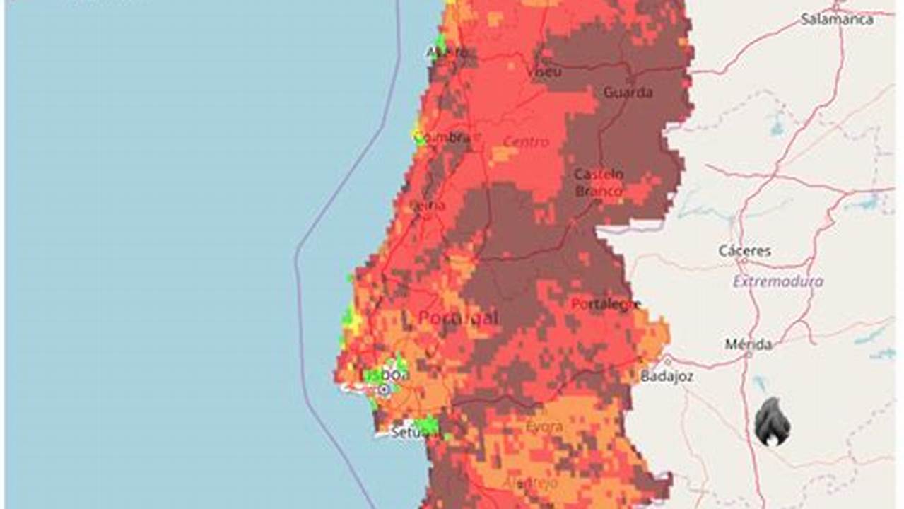Portugal Fire Map Live 2024