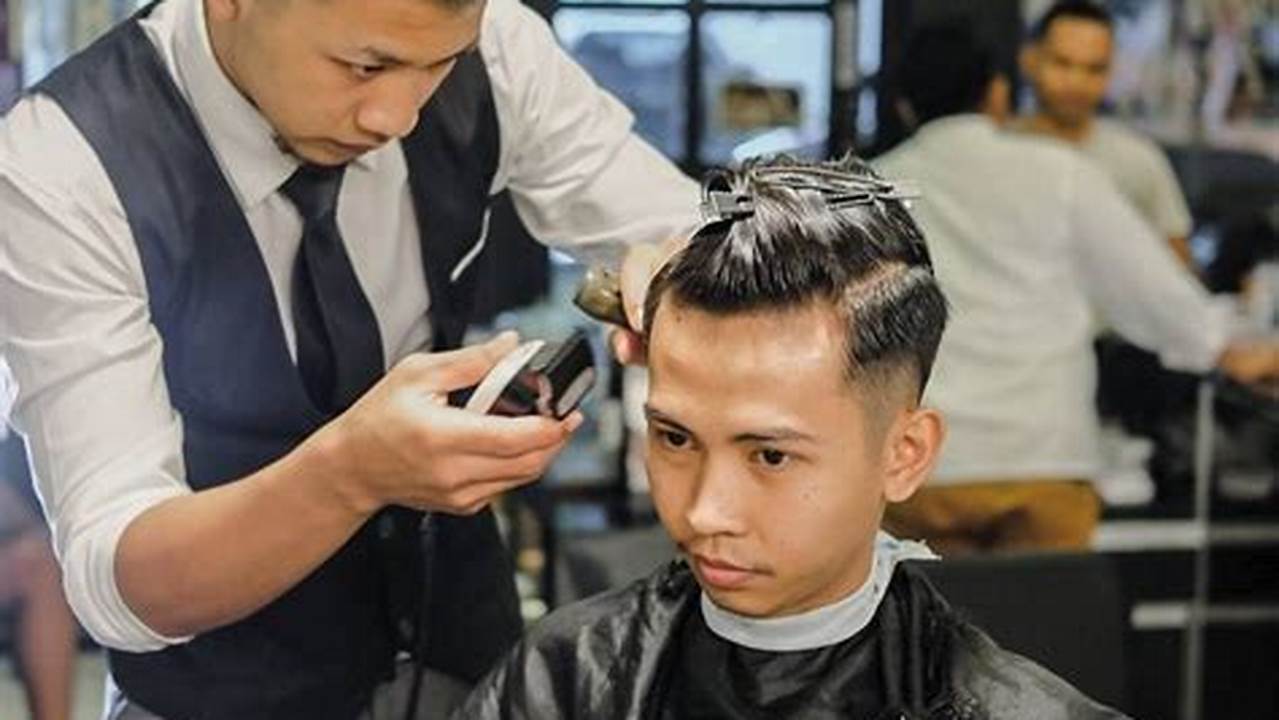 Potong Rambut, Rambut Pria