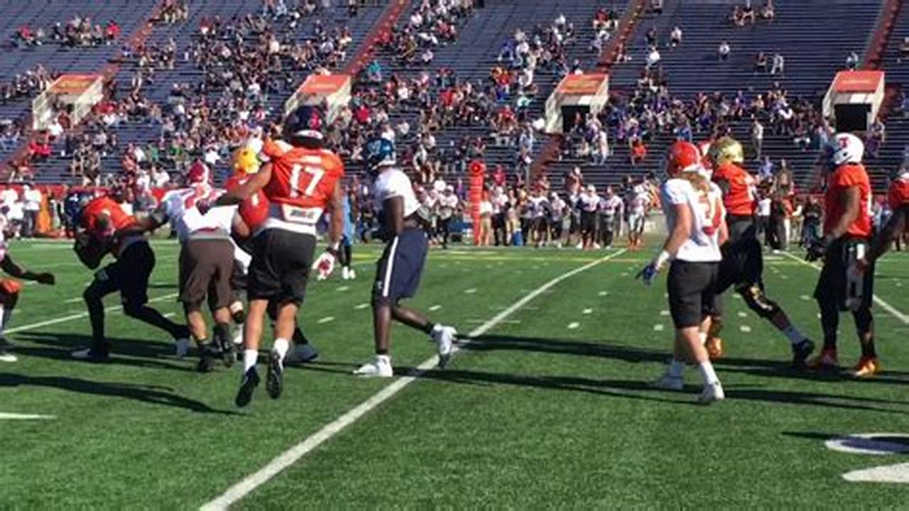 Practice Began For This Year&#039;s Senior Bowl On Tuesday Morning And Will Run Daily From 9, 2024