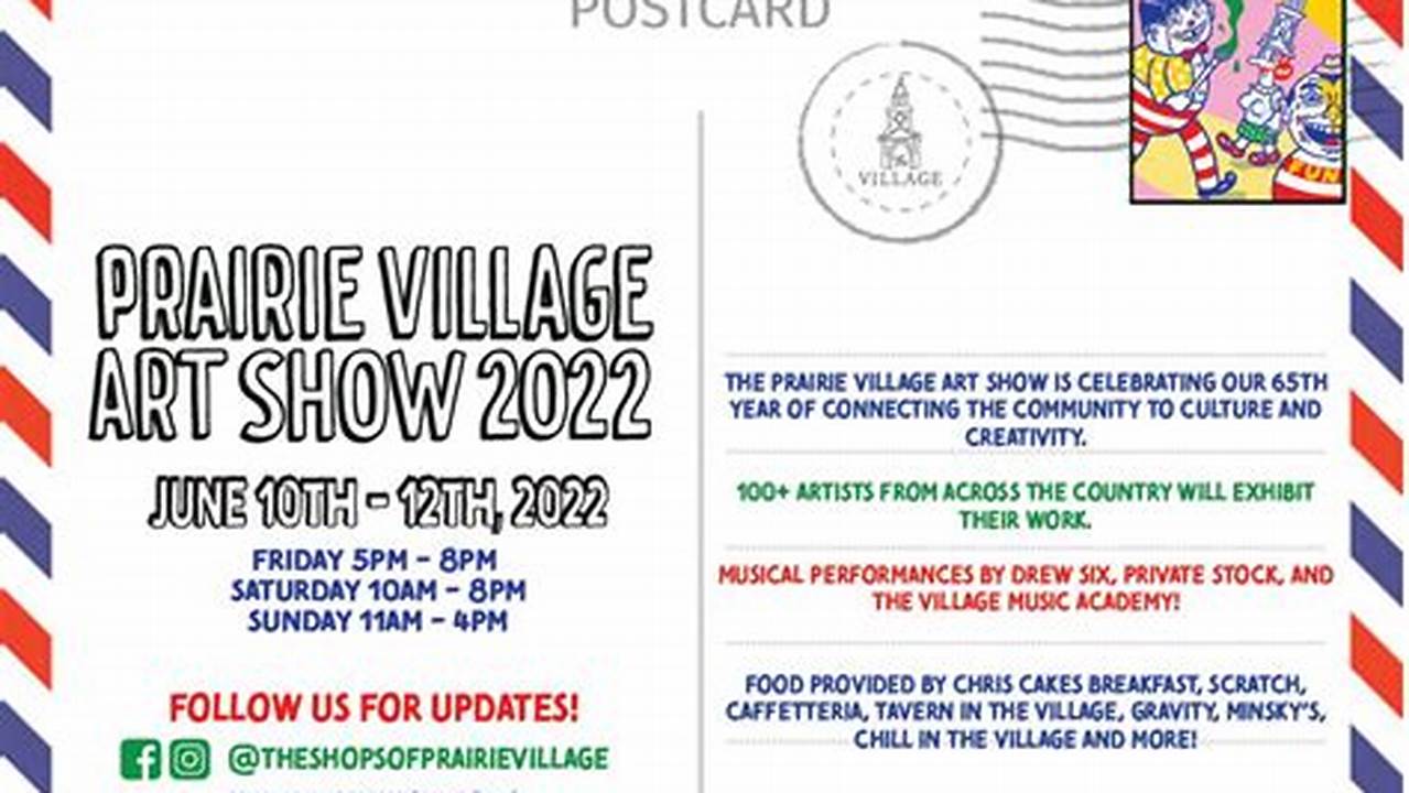 Prairie Village Art Fair 2024 Hours