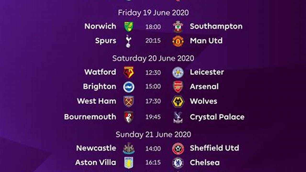 Premier League 2024 24 Start Date