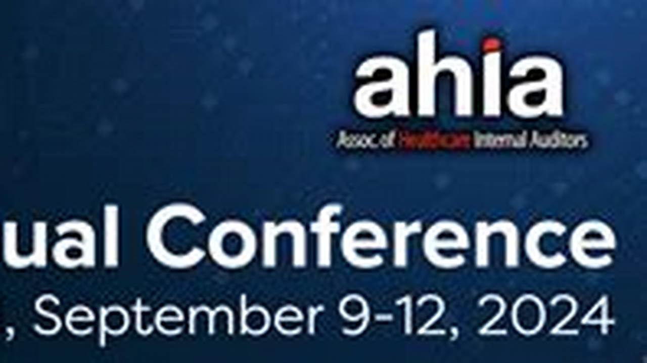 Presentations Will Be Selected By Ahia’s Annual Conference Committee Based., 2024