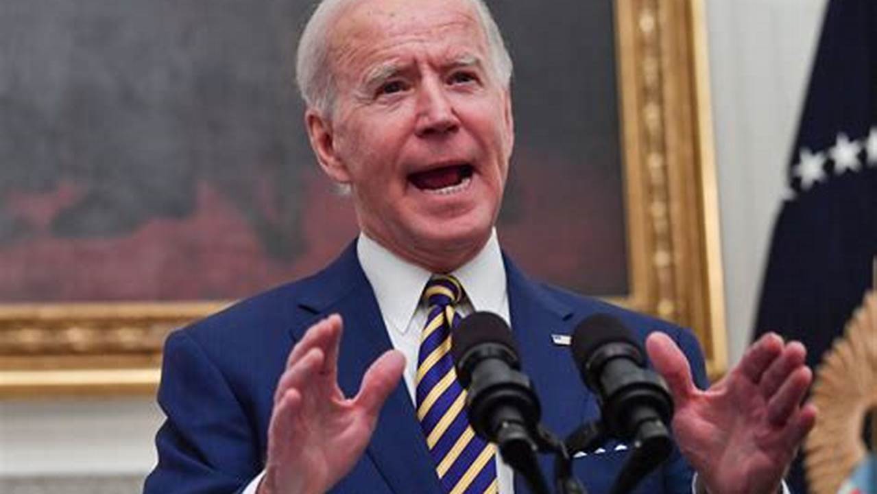 President Joe Biden, Who Took Office In Early 2021, Faces Little Opposition In His Bid For The Democratic Party Nomination In The 2024 Presidential Election., 2024
